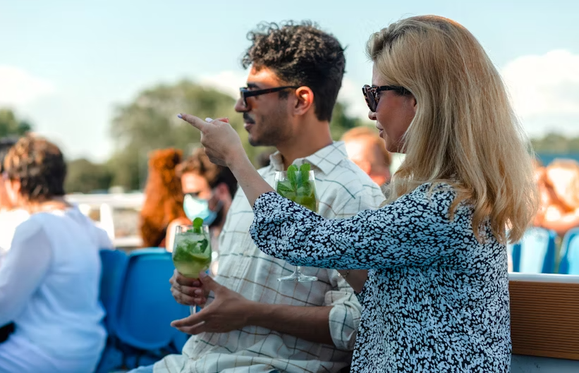 Helsinki evening coastal cruise with outdoor sundeck seating - Image 3